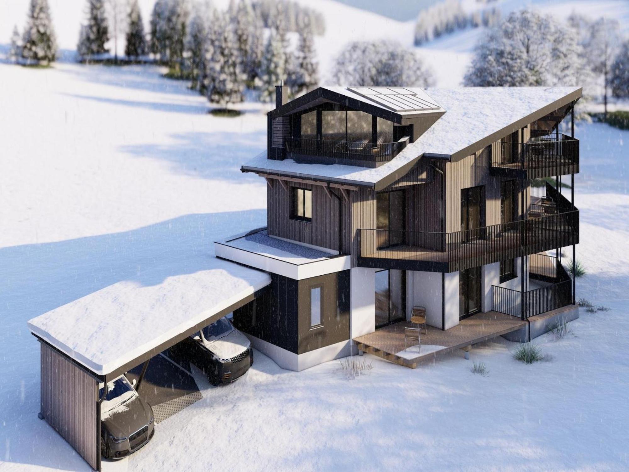 Bergzeit Apartments Right On The Ski Slope 잘바흐 힌터글렘 외부 사진