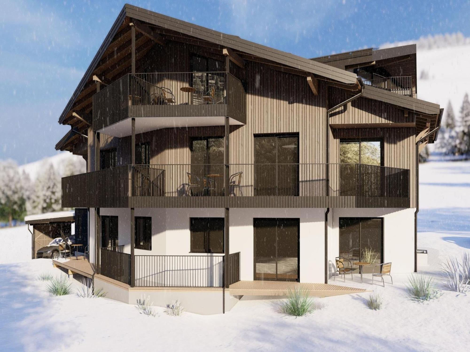Bergzeit Apartments Right On The Ski Slope 잘바흐 힌터글렘 외부 사진