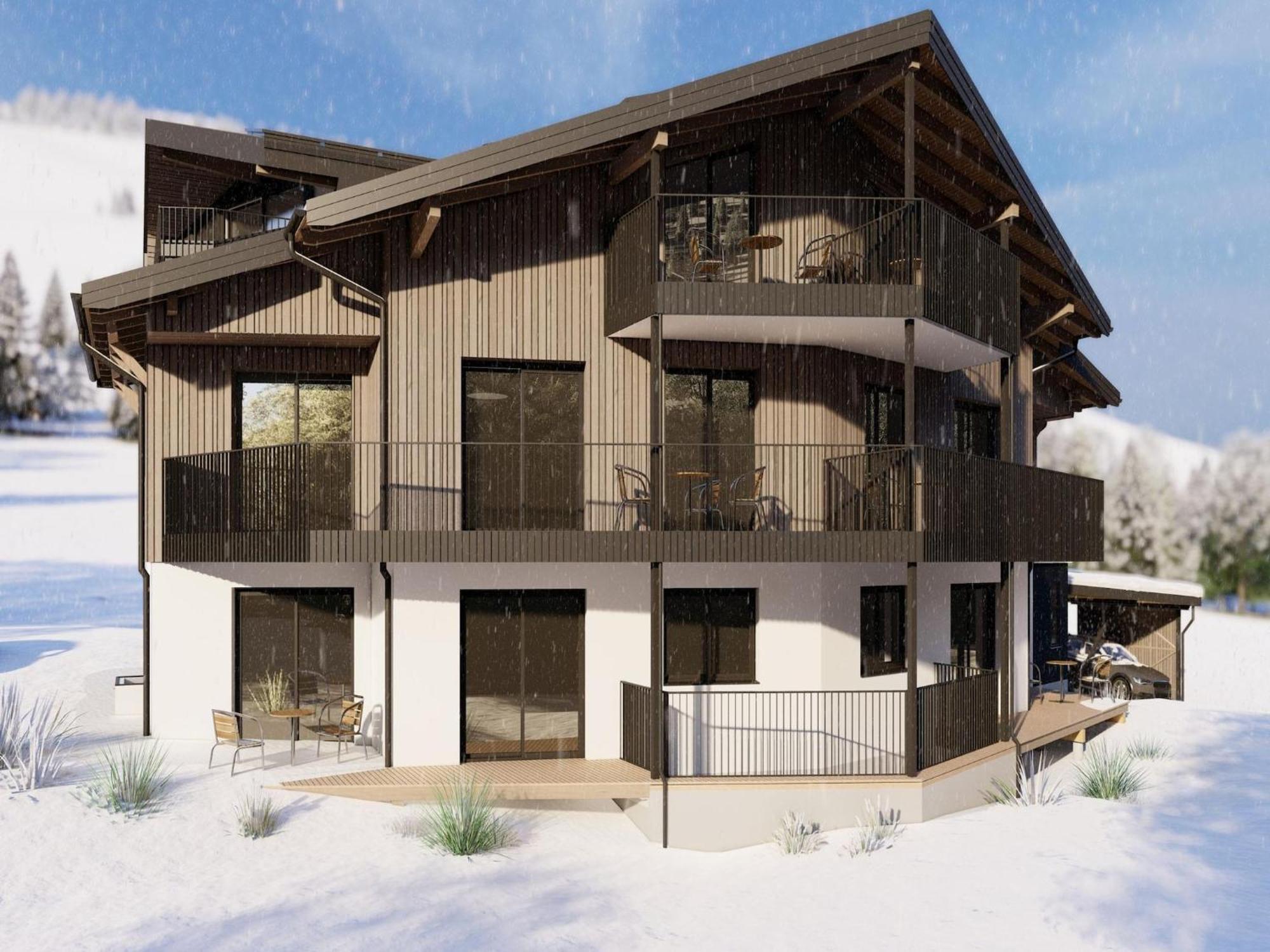 Bergzeit Apartments Right On The Ski Slope 잘바흐 힌터글렘 외부 사진