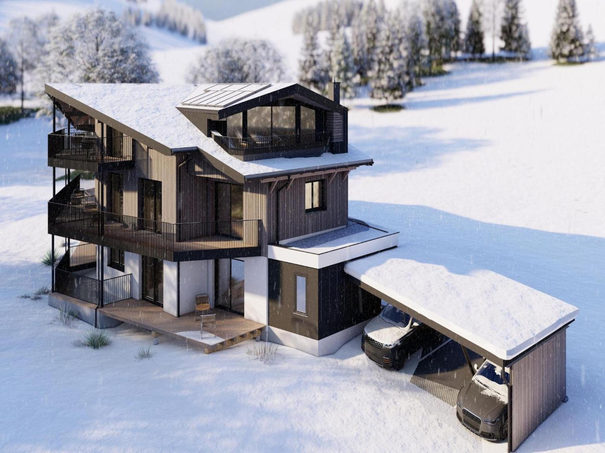 Bergzeit Apartments Right On The Ski Slope 잘바흐 힌터글렘 외부 사진